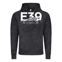 Vintage Black E39 5 Series  Car Silhouette Vintage Hoodie - longCreatives