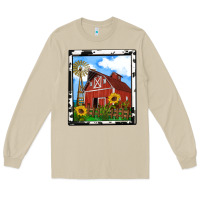 Rustic Western Barn Olivia Long Sleeve Tee | Teevron
