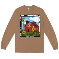 Toasted Coconut rustic western barn olivia Long Sleeve Tee - OliviaCreatesArt