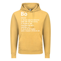 Vintage Mustard BO Definition Personalized Name Funny Birthday Gift Idea Vintage Hoodie - longCreatives