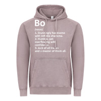 Vintage Zinc BO Definition Personalized Name Funny Birthday Gift Idea Vintage Hoodie - longCreatives