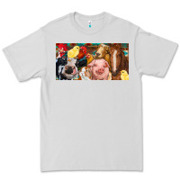 Farm Animals With Aztec Premium Tee | Teevron