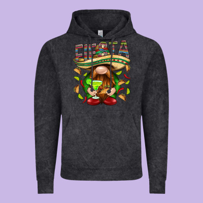 Fiesta Gnome With Tacos Mexico Vintage Hoodie Designed By Howdyjamesfarm