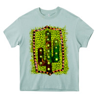 Arona Cactus Leopard Frame Heavy Core Tee - Bettercallsaul