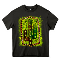 Asphalt Cactus Leopard Frame Heavy Core Tee - Bettercallsaul