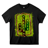 Black Cactus Leopard Frame Heavy Core Tee - Bettercallsaul