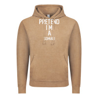 Vintage Coffee pretend i`m a somali shirt funny halloween Vintage Hoodie - longCreatives