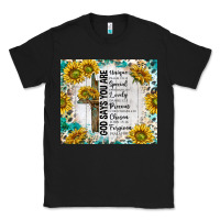Black god says you are with sunflower Classic Tee - TumblerDesignByShophia