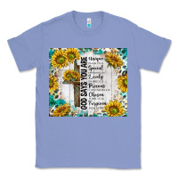 Colony Blue god says you are with sunflower Classic Tee - TumblerDesignByShophia