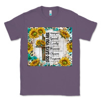 Lavender god says you are with sunflower Classic Tee - TumblerDesignByShophia