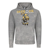 Cloud Rock skate or die funny skeleton skating skater halloween costume Vintage Hoodie - longCreatives