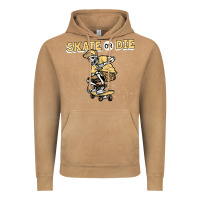 Vintage Camel skate or die funny skeleton skating skater halloween costume Vintage Hoodie - longCreatives