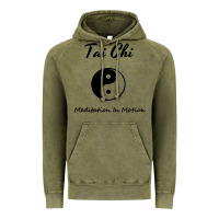 Vintage Olive Tai Chi T, Meditation In Motion, Martial Arts Gift Vintage Hoodie - longCreatives