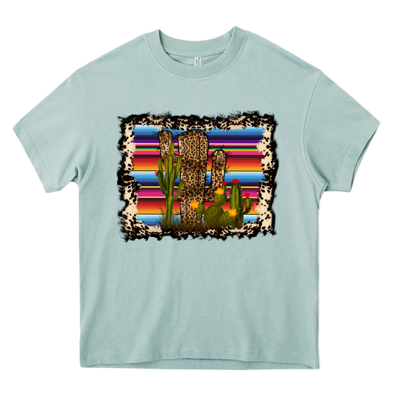 Serape Cactus Heavy Core Tee by Bettercallsaul | Teevron