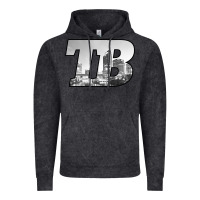 Vintage Black TB Tampa Bay City Skyline of Tampa Bay, Florida Vintage Hoodie - longCreatives