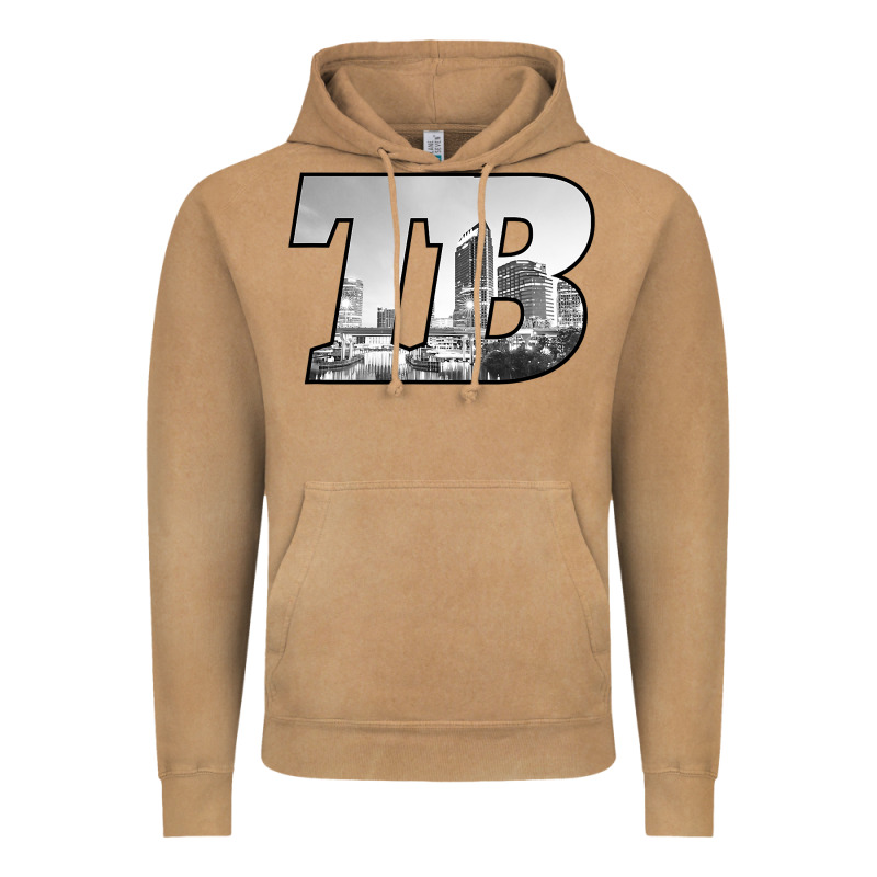 Tb Tampa Bay City Skyline Of Tampa Bay, Florida Vintage Hoodie by longCreatives | Teevron