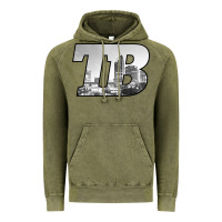 Vintage Olive TB Tampa Bay City Skyline of Tampa Bay, Florida Vintage Hoodie - longCreatives