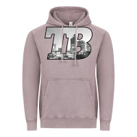 Vintage Zinc TB Tampa Bay City Skyline of Tampa Bay, Florida Vintage Hoodie - longCreatives