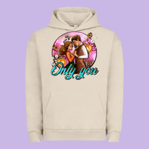 Only You And Couple With Keys Urban Hoodie Designed By Adodesignshop