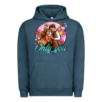 Pigment Midnight Navy only you and couple with keys Urban Hoodie - AdoDesignShop
