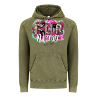 Vintage Olive Fur mama mother's day Vintage Hoodie - HowdyJamesFarm