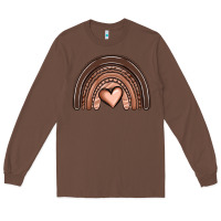 Chestnut melanin rainbow Long Sleeve Tee - OliviaCreatesArt