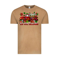 Vintage Camel tis the season christmas truck Vintage Tee - CowGirlArtShop
