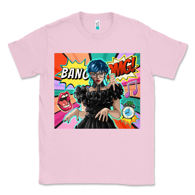 Pop Art Gothic Girl Classic Tee by TumblerDesignByShophia | Teevron