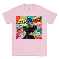 Bubblegum Pink pop art gothic girl Classic Tee - TumblerDesignByShophia