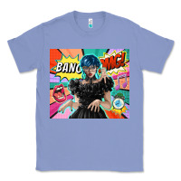 Colony Blue pop art gothic girl Classic Tee - TumblerDesignByShophia