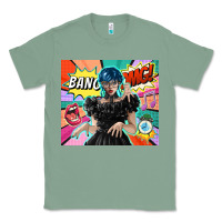 Sage pop art gothic girl Classic Tee - TumblerDesignByShophia