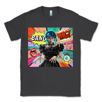 Smoke pop art gothic girl Classic Tee - TumblerDesignByShophia