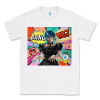 White pop art gothic girl Classic Tee - TumblerDesignByShophia