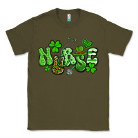 Army Green nurse st patrick's day Classic Tee - Artiststas