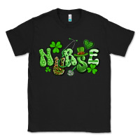 Black nurse st patrick's day Classic Tee - Artiststas