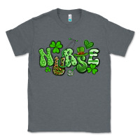 Charcoal Heather nurse st patrick's day Classic Tee - Artiststas