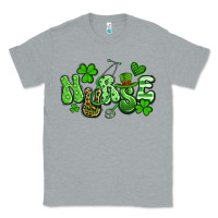 Heather Grey nurse st patrick's day Classic Tee - Artiststas