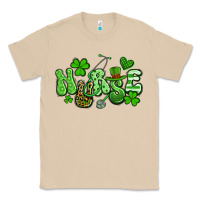 Mushroom nurse st patrick's day Classic Tee - Artiststas