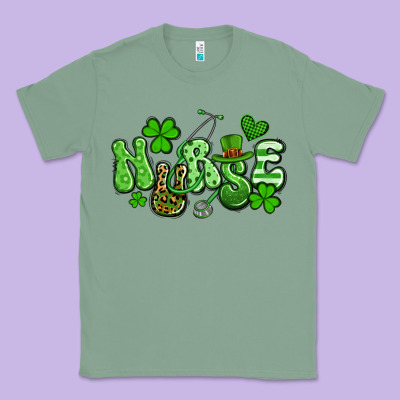Nurse St Patrick's Day Classic Tee Designed By Artiststas