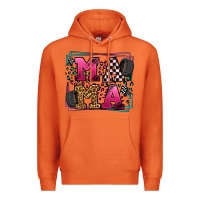 Carrot Racing leopard frame mama Mother's Day Premium Hoodie - LillyAllenDesigns