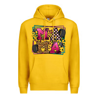 Lemon Racing leopard frame mama Mother's Day Premium Hoodie - LillyAllenDesigns