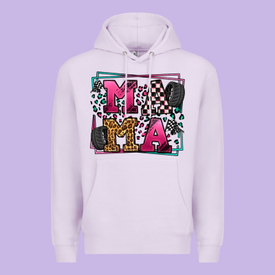 Racing Leopard Frame Mama Mother's Day Premium Hoodie Designed By Lillyallendesigns