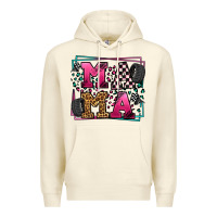 Sandshell Racing leopard frame mama Mother's Day Premium Hoodie - LillyAllenDesigns