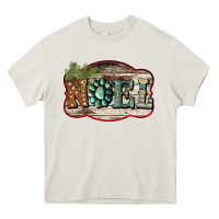 Cream Christmas Noel Heavy Core Tee - Bettercallsaul