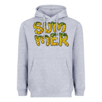 Heather Grey summer pineapple Heavyweight Hoodie - BarkalooDesign