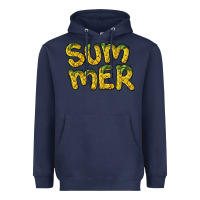 Navy summer pineapple Heavyweight Hoodie - BarkalooDesign