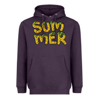 Plum summer pineapple Heavyweight Hoodie - BarkalooDesign