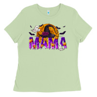 Matcha Halloween Mama Ladies Tee - texasbilliewilder