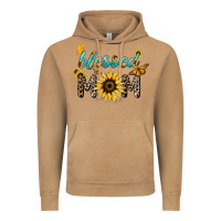 Vintage Camel Blessed mom sunflower butterfly mother's day Vintage Hoodie - HowdyJamesFarm