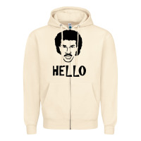 Sandshell Lionel Richie  It's Me Zipper Hoodie - longCreatives
